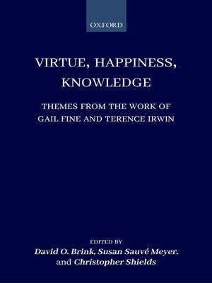 cover image of Virtue, Happiness, Knowledge
